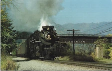 Nickel Plate Berkshire 765 Locomotive, Deepwater WV, Chrome, Unposted