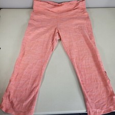 Aerie Chill Play Move Cropped Pants Womens XL Pink Stretch Yoga Leggings Active