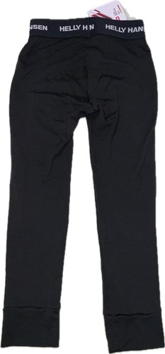 Pantalón Helly Hansen Mujer Lira Merino Mediano Talla 3/4 Pequeña Negro - Imagen 3 de 5
