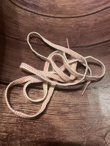 Red / Pink Polka Dot Shoelaces 34.5” Fashion Laces