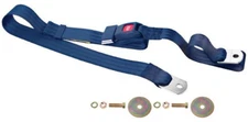 Universal Seat Belt w/Push Button Latch 74-Inch Navy Blue New Dii