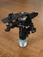 WADE RAIN Impact Sprinkler, commercial grade, 1/2" or 3/4" MIPS, READ DISC.