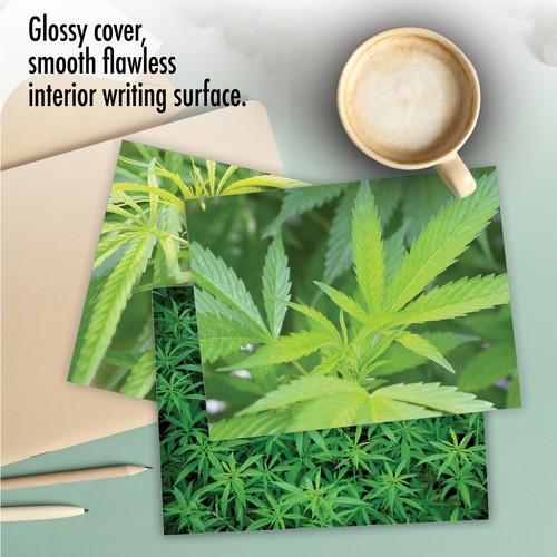 10 Assorted Thank You Note Cards with Envelopes - HIGH NOTES M2059 - Picture 6 of 6