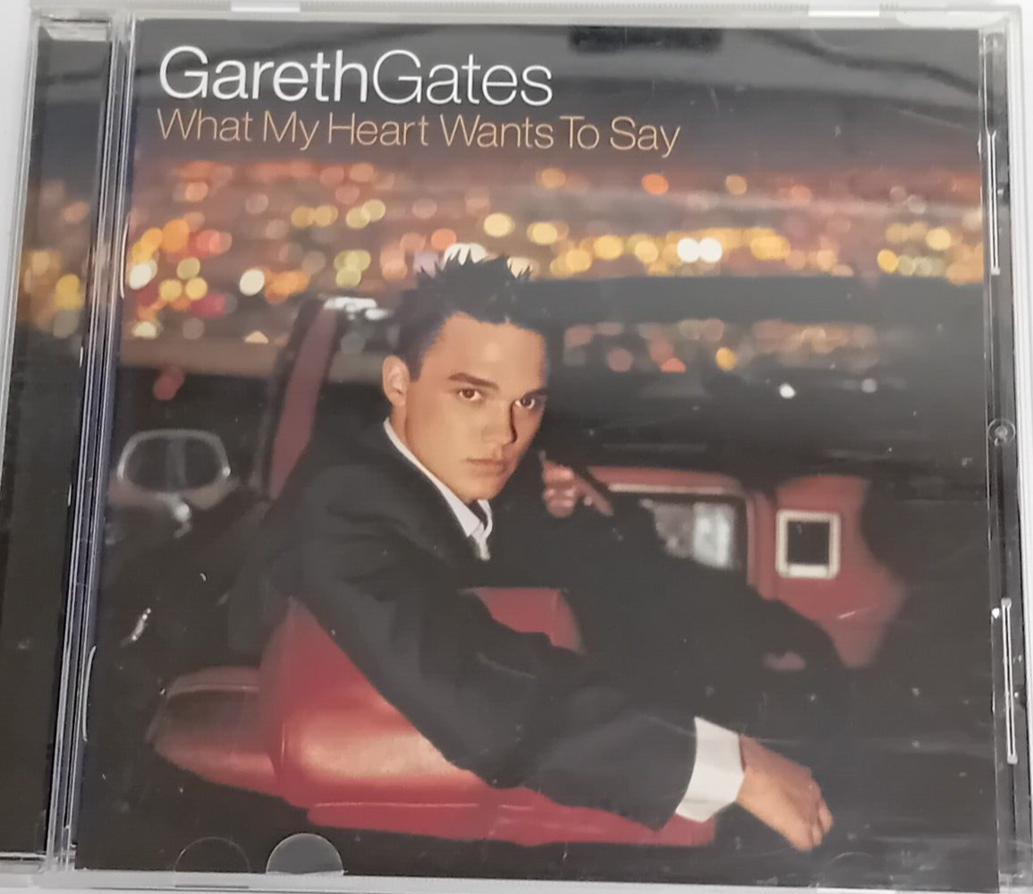 MUSIC CD ALBUM What My Heart Wants to Say by Gareth Gates (CD, 2002)