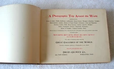 1892 PHOTOGRAPHIC TRIP AROUND the WORLD: Castles Mosques Temples Geysers Parks  