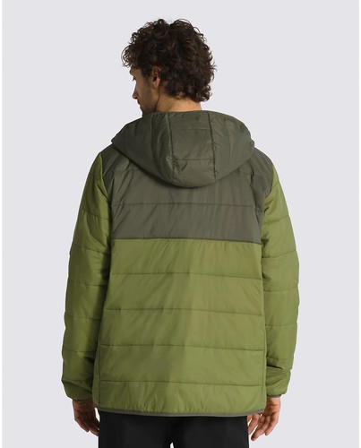 NWT Mens VANS Prospect MTE-1 Puffer Jacket $120 L olive branch green - Picture 2 of 7