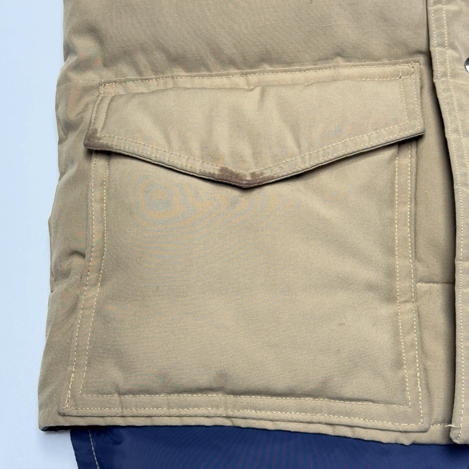 Vintage Frostline Down Puffer Vest Mens Small S Insulated Outerwear Jacket 70s - product detail image 7