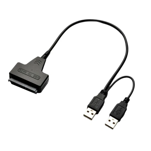 USB to 2.5inch SATAs SSDs HDD Adapter Cable Fast Data Transfer Cable for Laptop