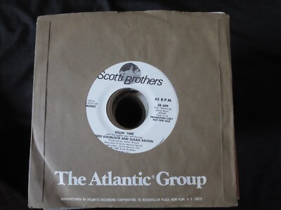 FRED KNOBLOCK AND SUSAN ANTON   Killin' PROMO Unplayed Old Stock 