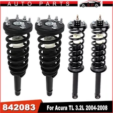 For 2004-2008 Acura TL Front Rear Complete Shocks Struts With Coil Springs Kit