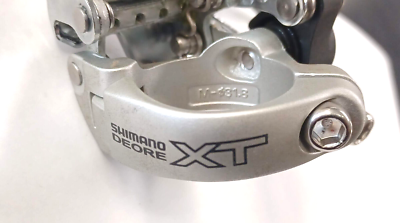 Shimano Deore XT FD-M750 Front Derailleur 31.8mm clamp Top Pull | eBay