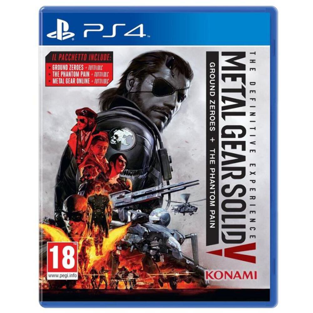 MGSV The Definitive Experience PS4 - Versione EU Italiana Konami