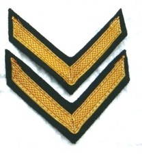 2x  Marine Ärmelabzeichen BOOTSMANN  Dienstgrad Rang Abzeichen Uniform Matrose