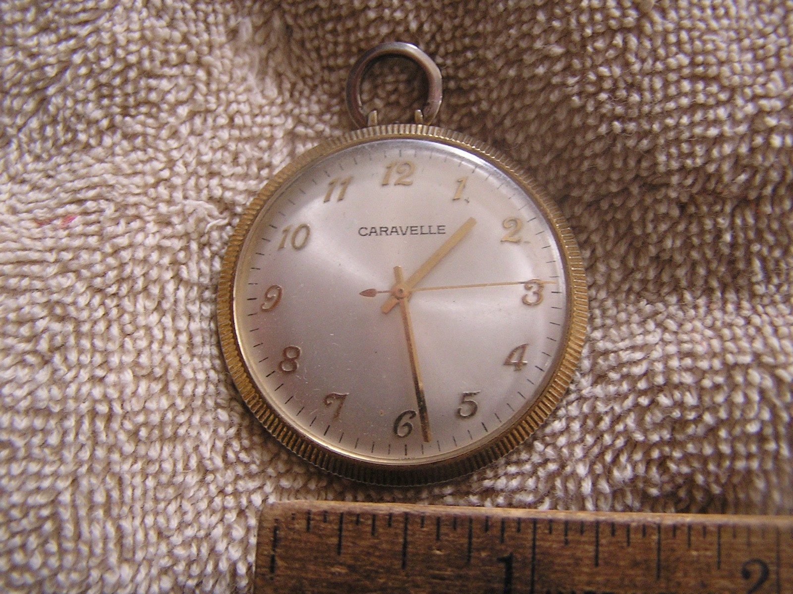 Vintage Caravelle Pocket Watch eBay