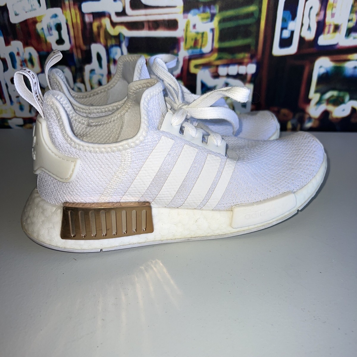 Adidas Mens Athletic Sneakers Tennis Shoes Size US 14 White White LHG 029003 Adidas Sneakers HWP 28Y003, Size Mens 9. | Mercari main image 4