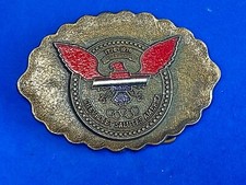 Chevrolet Salutes America Bicentennial belt buckle RJR Roberts Auto Car Dealers