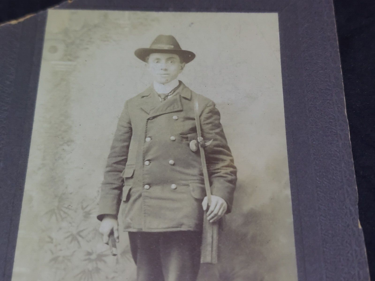 Postal Mailman Late 1800's Postman Letter Carrier Mail Victorian