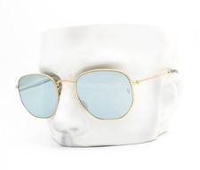 Sunglasses Ray-Ban Round Rb3547n 001/9o 51 Gold Blue Flash for 