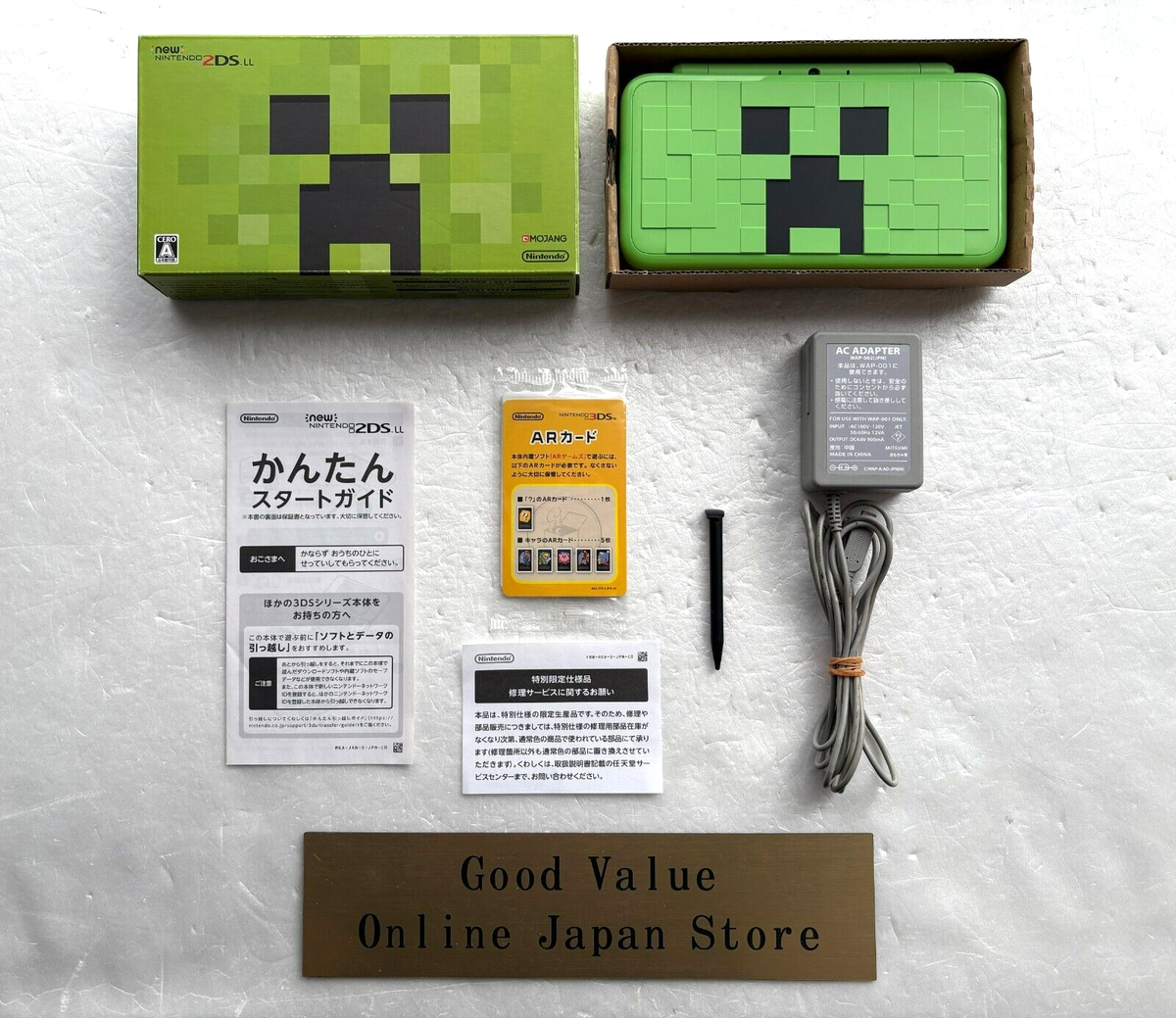 New Nintendo 2DS XL Minecraft Creeper Edition Console New Nintendo 2DS XL Minecraft Creeper Edition Console