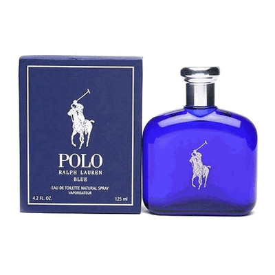 Polo Blue Cologne by Ralph Lauren, 4.2 oz EDT Spray for Men NEW