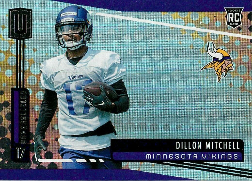 2019 Panini Unparalleled #242 Dillon Mitchell VIKINGS RC | eBay