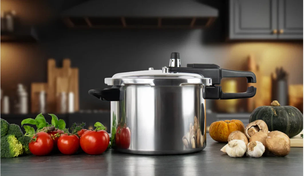 New 5 Litre Home Dual Handle Aluminum Pressure Cooker Kitchen Catering Cookware
Opens in a new windo