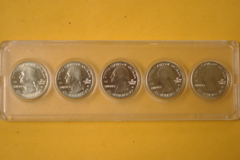 2020 W Complete 5 Quarter Set - Hard to Find - West Point V75 Privy Mark - Image 2 of 4