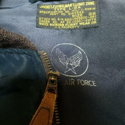 バズリクソンズ L-2A FLIGHT JACKET サイズ : 38 Buzz Rickson's L-2A Flight Jacket Navy Size 38 Used From Japan | eBay