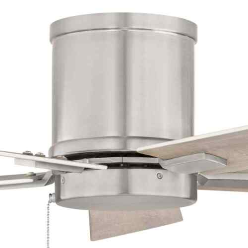 Hampton Bay Grantway 48 in. Indoor/Covered Outdoor Brushed Nickel Ceiling Fan - Picture 9 of 13