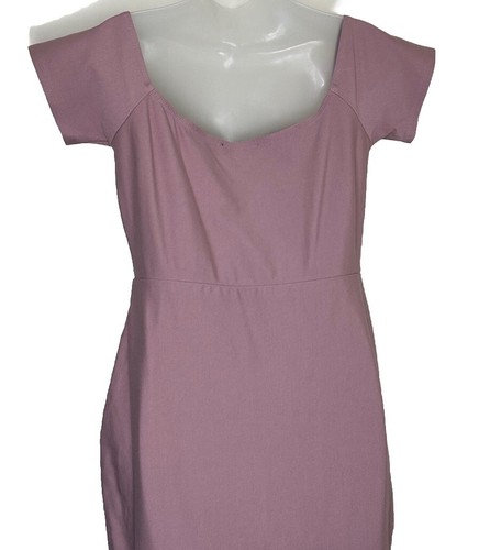 Lulus Maxikleid Damen Large Kurzarm Stretch Volantsaum Balletcore Party - Bild 6 von 12