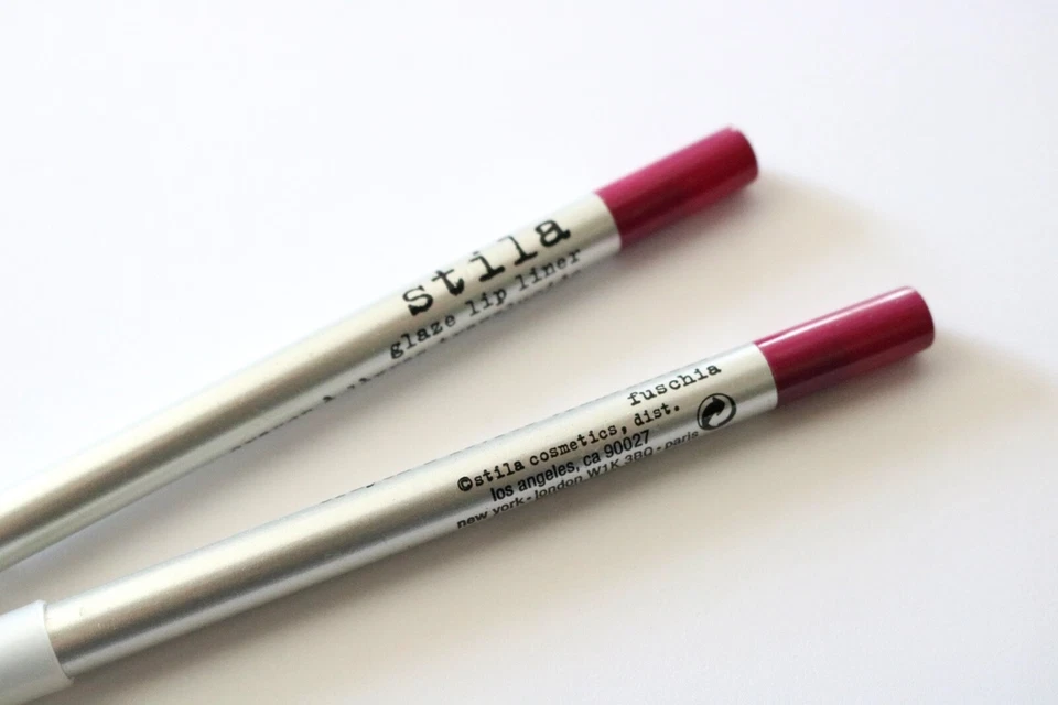 2 NEW Stila Glaze Lip Liners - FUSCHIA - FULL SIZE - LOT OF 2 - image 2 of 2