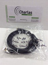 HQ HDMI Series Male Right/Male Elbow Silver Cable 3M