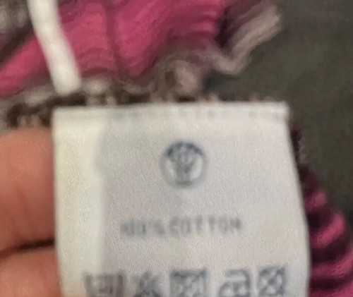 Fat Face Women’s Size 10 Pink Striped Cotton Top Blouse - Picture 7 of 7
