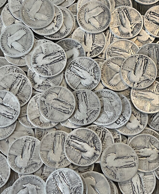 Standing Liberty Quarters - 90% Silver - Full Readable Dates Choose # of Coins!