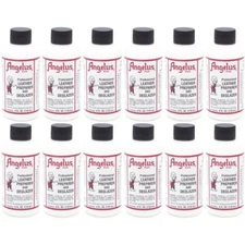 12x  bottles of  Angelus Leather Dye Preparer & Deglazer/Cleaner #820 4 oz