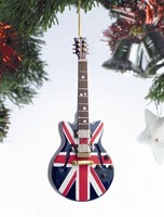 Ogc12uk 5 Uk Union Jack Electric Guitar Holiday Ornament Instrument Music Band Ogc12uk 5 Uk Union Jack Electric Guitar Holiday Ornament Instrument Music Band