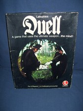 Duell Board Game Lakesides 1976 Used Vintage Complete
