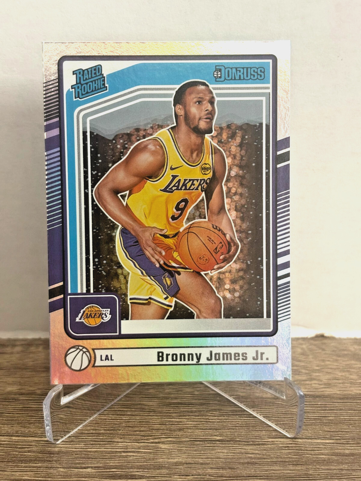 2024-25 Donruss Holo Winter Bronny James Jr. #243 RR RC - Los Angeles Lakers