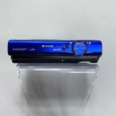 【完動品】Nikon COOLPIX S6200 動作保証　ニコン　ブルー 完動品】Nikon COOLPIX S6200 動作保証 ニコン ブルー