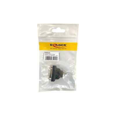 Delock DVI Female to HDMI Male Adapter with LED NEW
