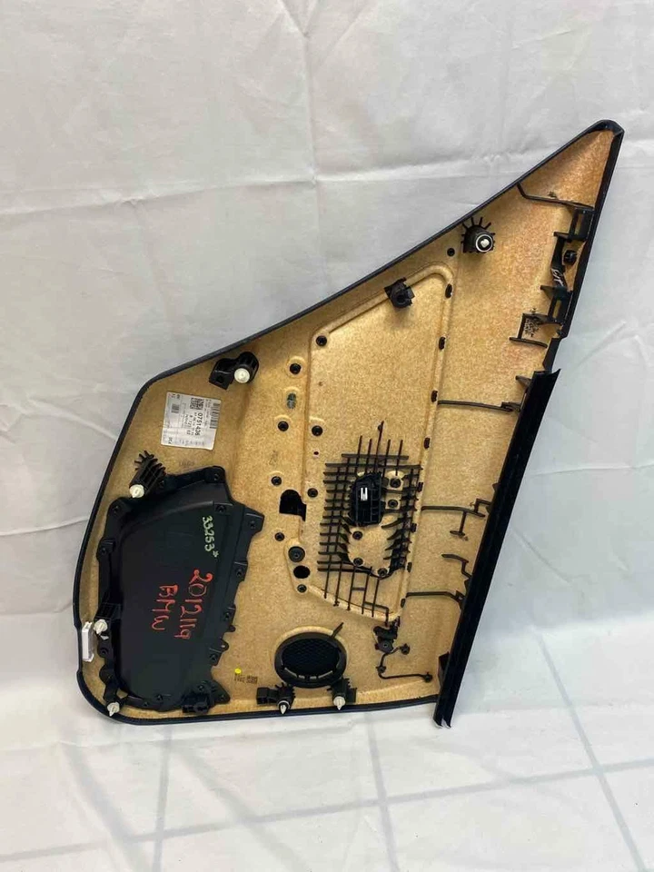 2012 2018 BMW 328 PAINEL DE ACABAMENTO DA PORTA LATERAL DO PASSAGEIRO TRASEIRO PRETO ASSY FABRICANTE DE EQUIPAMENTO ORIGINAL 51427281102 - Imagem 4 de 4