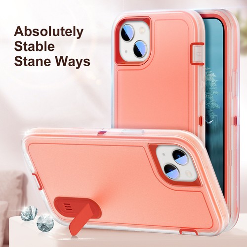 For iPhone 16e 15 Pro Max 14 13 12 11 Defender Case Heavy Duty Shockproof Cover - Picture 56 of 104