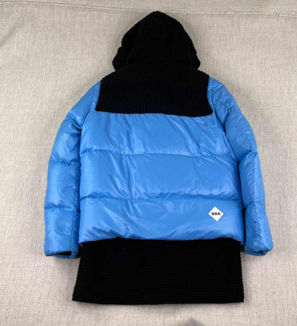 BARKB-RULES Down Puffer Knit Toggle Jacket Japan … - image 3