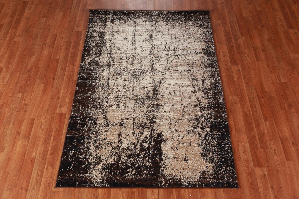 Transitional Pattern Abstract Rug 4x6 ft Turkish Carpet - Image 3 of 4