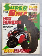 Superbike Magazine - December 1987 - BMW K100LT, Honda VF500/400, Moki Ducati 90