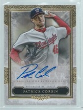 PATRICK CORBIN 2020 TOPPS FIVE STAR ON CARD AUTO