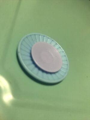 Vtg 6th Scale Unbranded Doll Accessories: 2 Plates For Barbie Sindy
