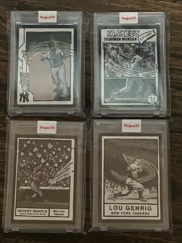 Tops Project 70 Joshua Vides Lot Mantle Gehrig Munson Torres