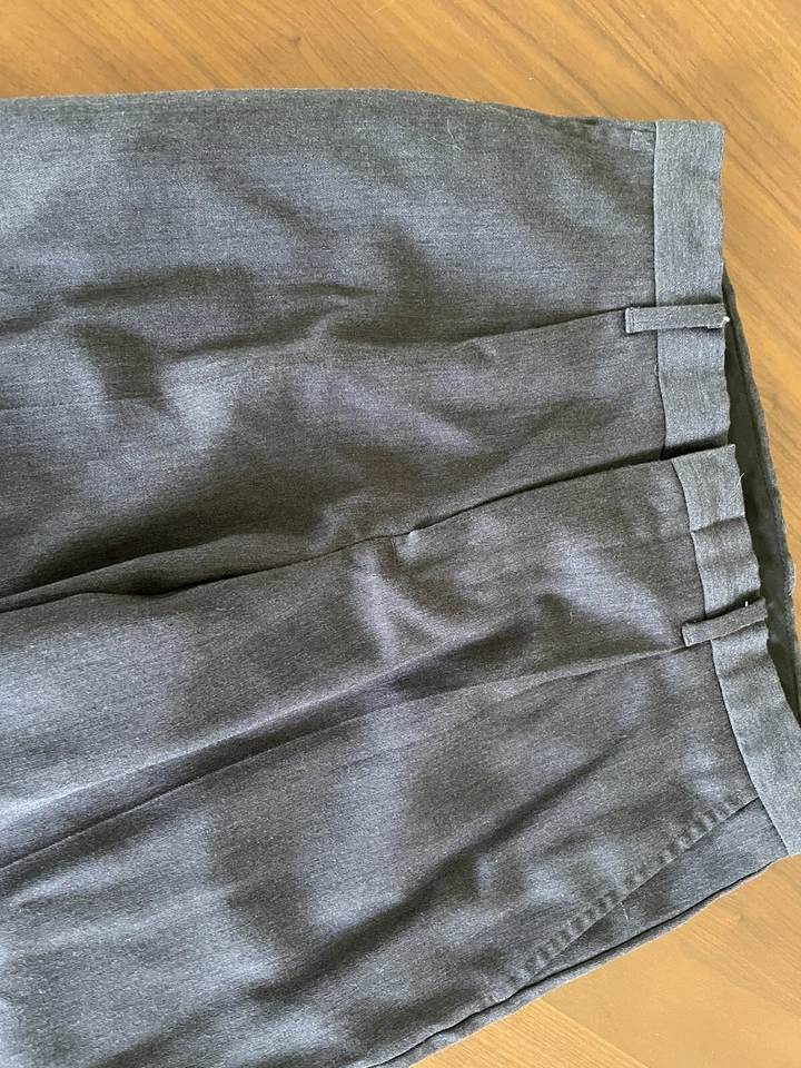 Izod 12码男孩礼服长裤炭灰色 — 第 2/4 张图片