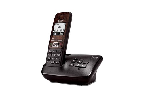 SIEMENS GIGASET A420A CORDLESS PHONE W/ Answering Machine Made In Germany. - Zdjęcie 5 z 8